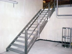 Scala industriale acciaio inox metallo trento