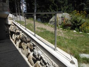 Rete protezione acciaio inox