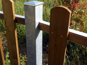 Steccati recinzione zincate legno