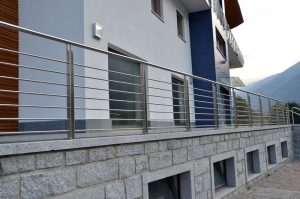 Parapetti acciaio trentino