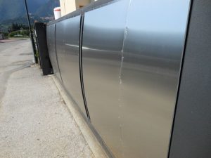Struttura cancelli acciaio