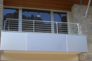 Realizzazione parapetti in acciaio
