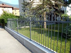 Recinzione ferro verniciato zincato