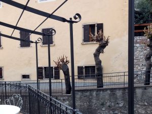 Parapetto pergola ferro